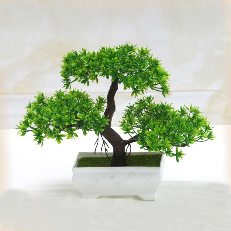 Home Office Layout - Kunstmatige Bonsai Plastic Bionische Nep Plant