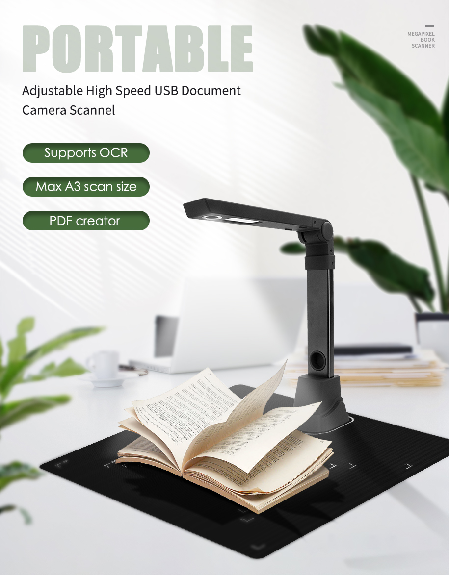 Hoge snelheid automatische boe - Document Scanner Portable recensie en prijs