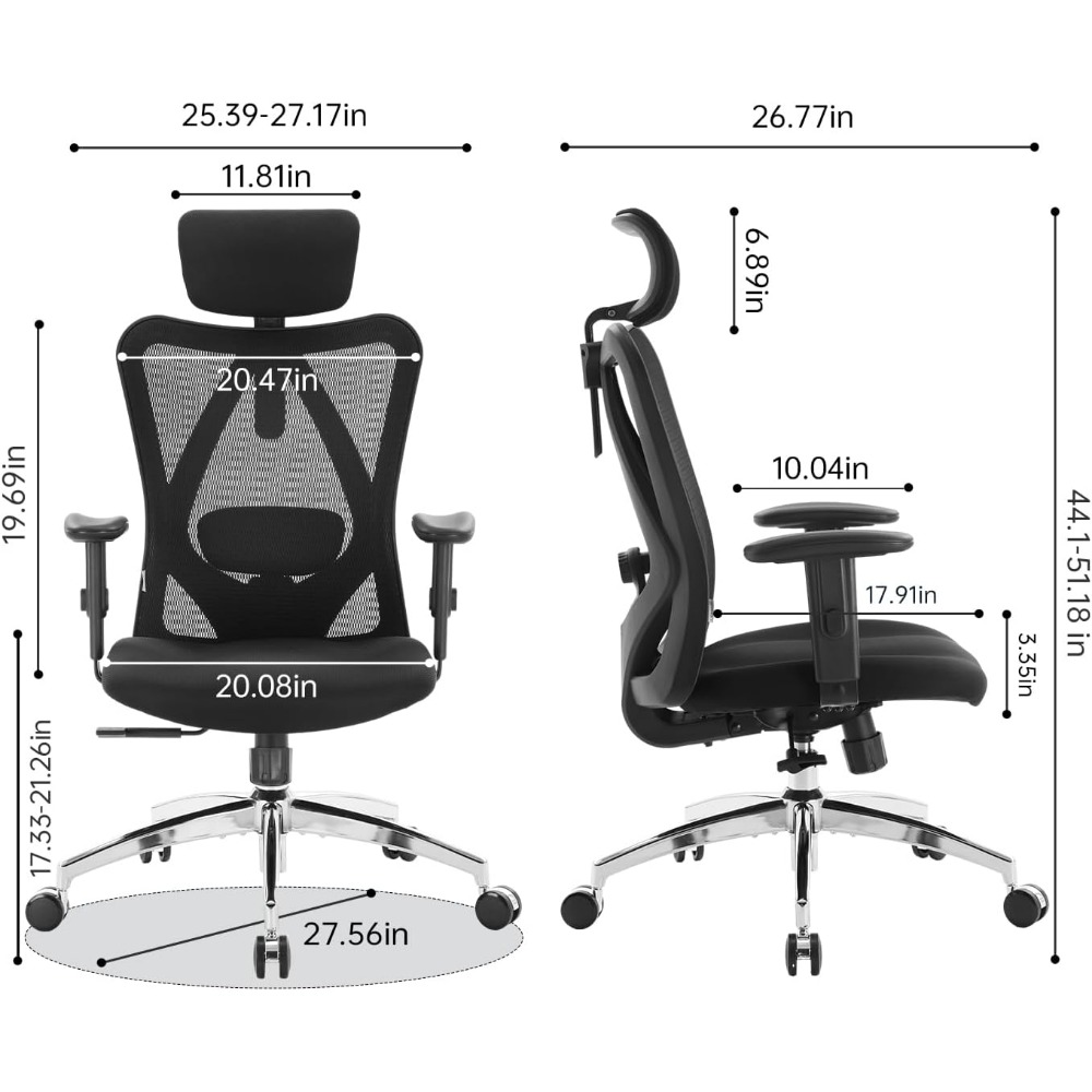 Ergonomische bureaustoel van m - Ergonomic Office Chair recensie en prijs
