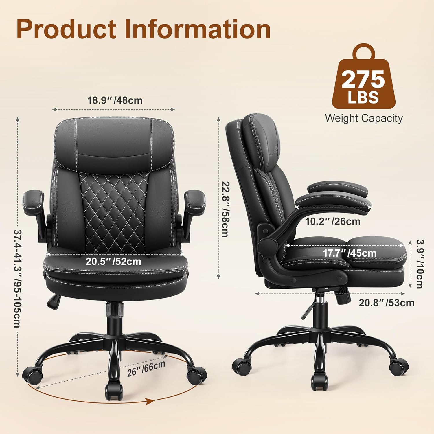 Ergonomische bureaustoel met d - Ergonomic Office Chair recensie en prijs
