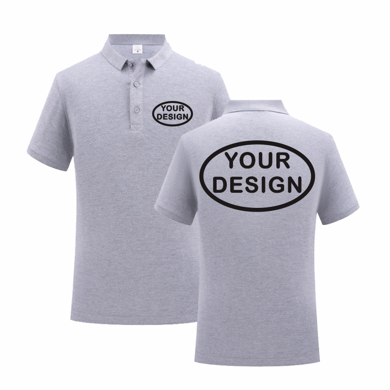 Zomer puur katoenen poloshirt  - Home Office Logo recensie en prijs