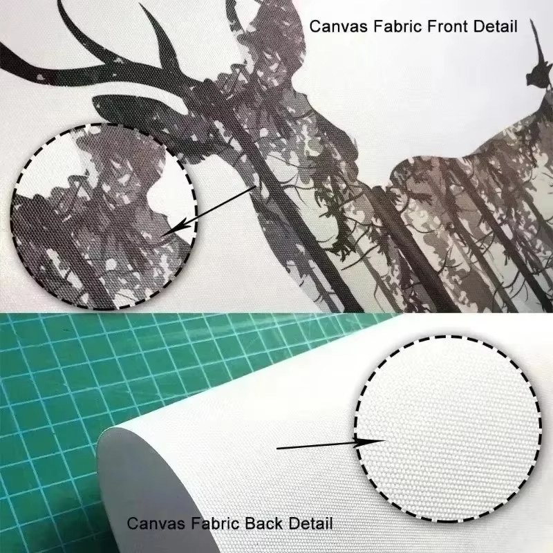 2D plat, 1 stuk canvas kunst | - Home Office Room Inspiration recensie en prijs
