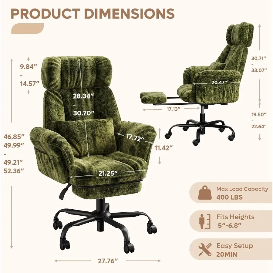 Kantoorstoel met kruisvormige  - Ergonomic Office Chair recensie en prijs