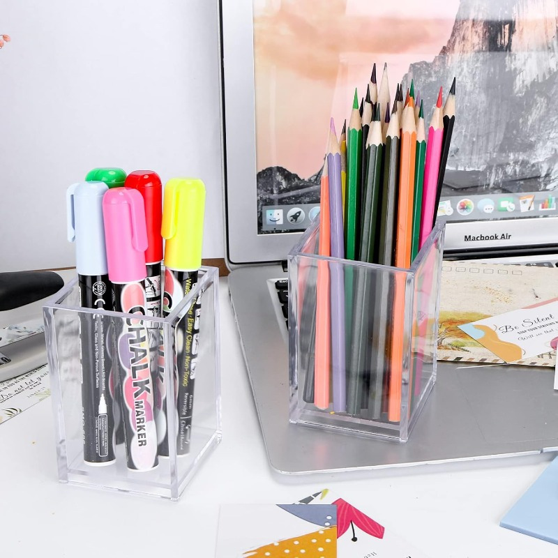 12 stuks helder acryl make-up  - Home Office Work Table recensie en prijs