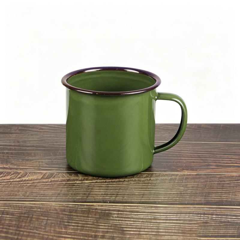 Duurzame emaille drinkbekers m - Home Office Logo recensie en prijs