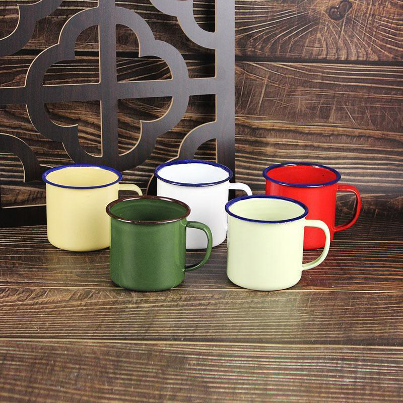 Duurzame emaille drinkbekers m - Home Office Logo recensie en prijs